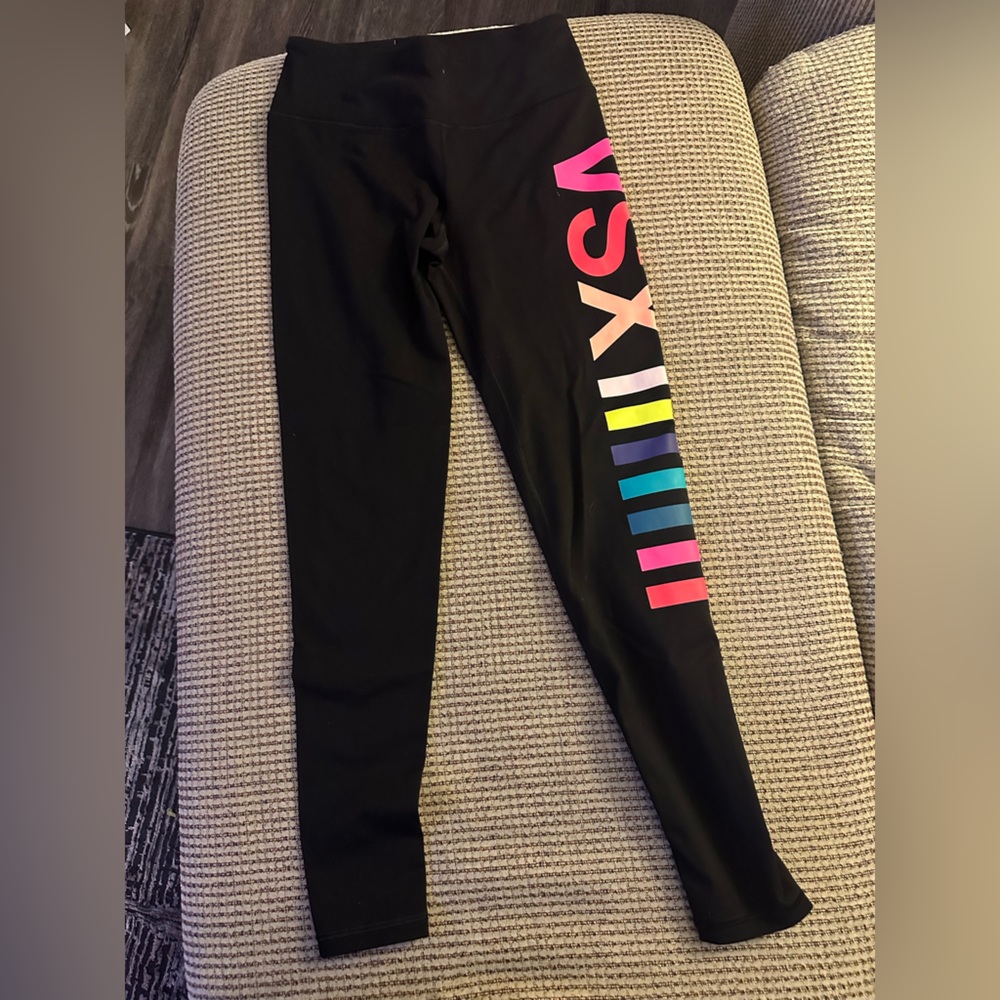 VSX-Victorias Secrets full length work out leggings. Size small